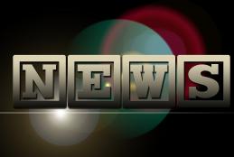 Zdjęcie przedstawia 4 kwadraty z literami NEWS